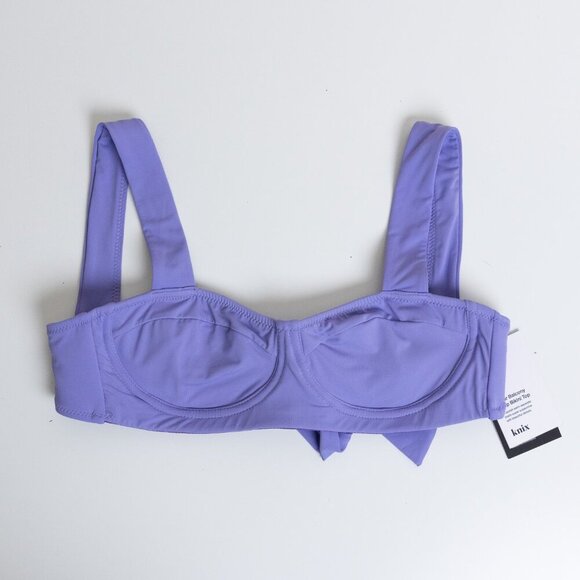 ✨ Knix Balcony Cup Bikini Top Grape Pop Purple - Picture 3 of 8